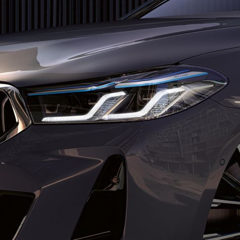 BMW Laserlicht BMW 6 Series Gran Turismo G32 2020 BMW Laserlicht BMW 6 Series Gran Turismo 640i xDrive G32 2020 Bernina Grey close-up front