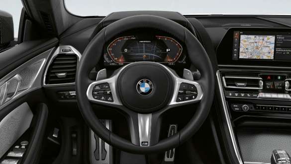 M leather steering wheel BMW M850i xDrive Gran Coupé, M leather steering wheel