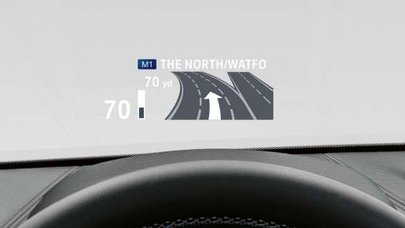 Head-up Display BMW X2 F39 Head-up Display BMW X2 2018 F39 interior instrument display