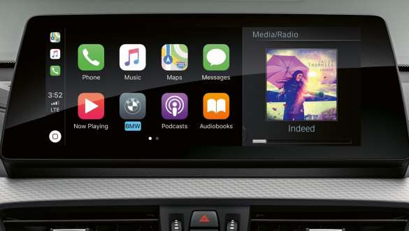 Apple CarPlay® BMW X2 F39 Apple CarPlay® BMW X2 2018 F39 interior