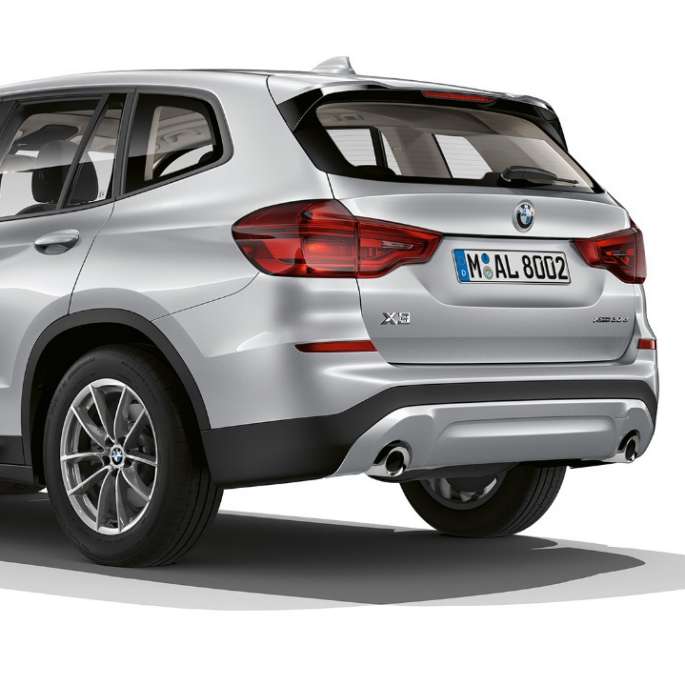 BMW X3, Base model, three-quarter rear shot BMW X3, Base model, three-quarter rear shot