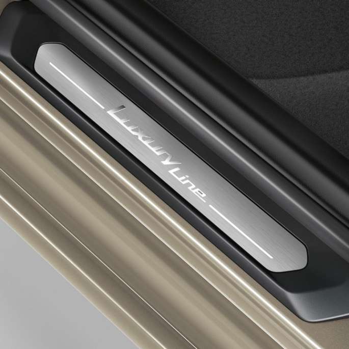 BMW X3 M40i, Model Luxury Line, door sill finisher BMW X3 M40i, Model Luxury Line, door sill finisher