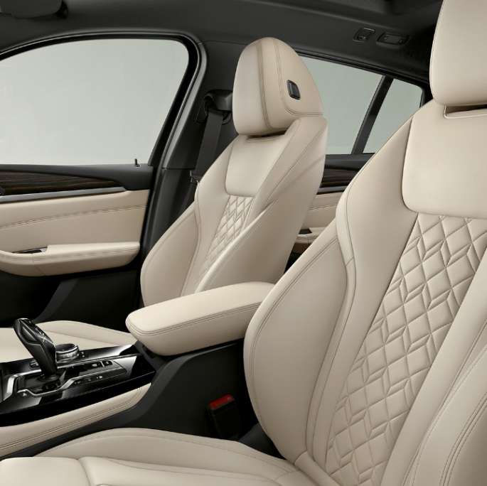 Upholstery BMW X4 Model xLine Upholstery BMW X4 xDrive20d Model xLine G02 2018 interior