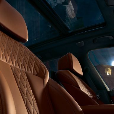 Leather seats BMW X5 interior Leather seats BMW X5 G05 2018 interior