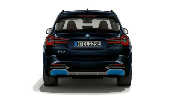Rear view BMW iX3  BMW iX3 G08 2021 rear view