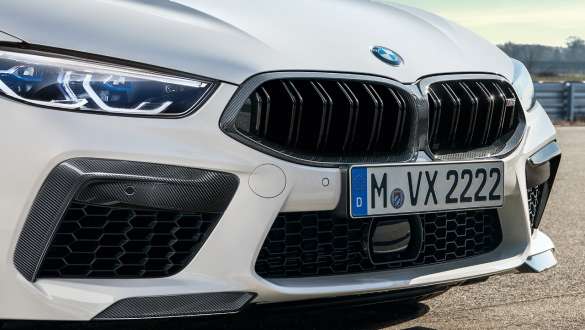 M Performance kidney grille carbon fibre BMW M8 Competition Coupé F92 M Performance Parts M Performance kidney grille carbon fibre BMW M8 Competition Coupé F92 M Performance Parts detail view