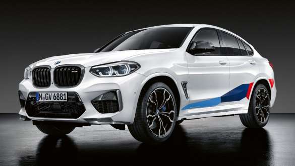 M Performance Parts BMW X4 M F98 M Performance Parts BMW X4 M F98 three-quarter rear view