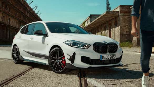 BMW M Performance Parts BMW 1 Series F40 BMW M Performance Parts BMW 1 Series F40 three-quarter front view