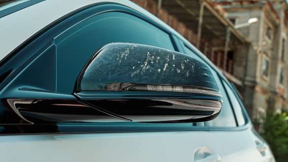 M Performance exterior mirror cap BMW 1 Series F40 M Performance Parts M Performance exterior mirror cap BMW 1 Series F40 M Performance Parts close up