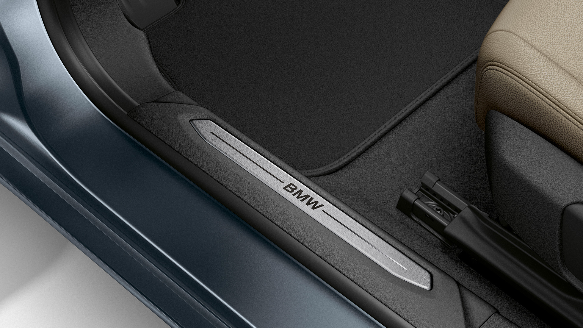 Door sill finishers BMW 2 Series Gran Coupé Model Luxury Line Door sill finishers BMW 2 Series Gran Coupé Model Luxury Line F44 interior