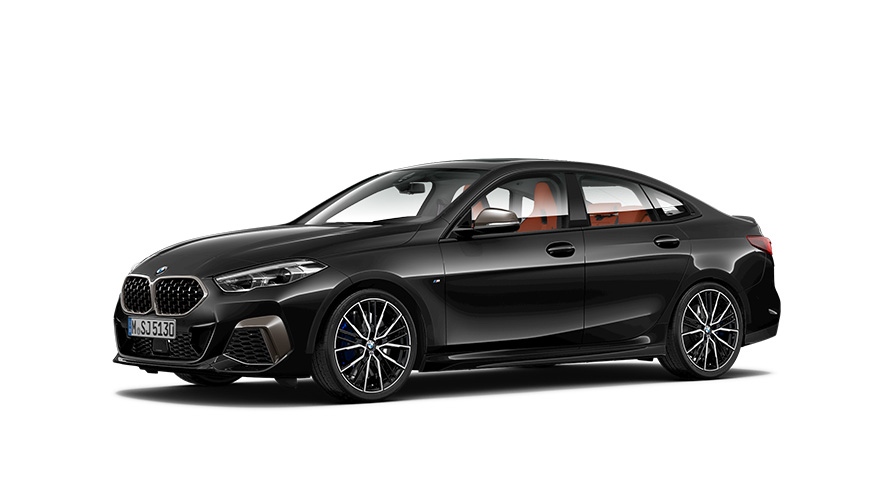 BMW 2 Series BMW 2 Series Gran Coupé M Automobile F44 MP three-quarter side view BMW 2 Series BMW 2 Series Gran Coupé M Automobile F44 MP three-quarter side view