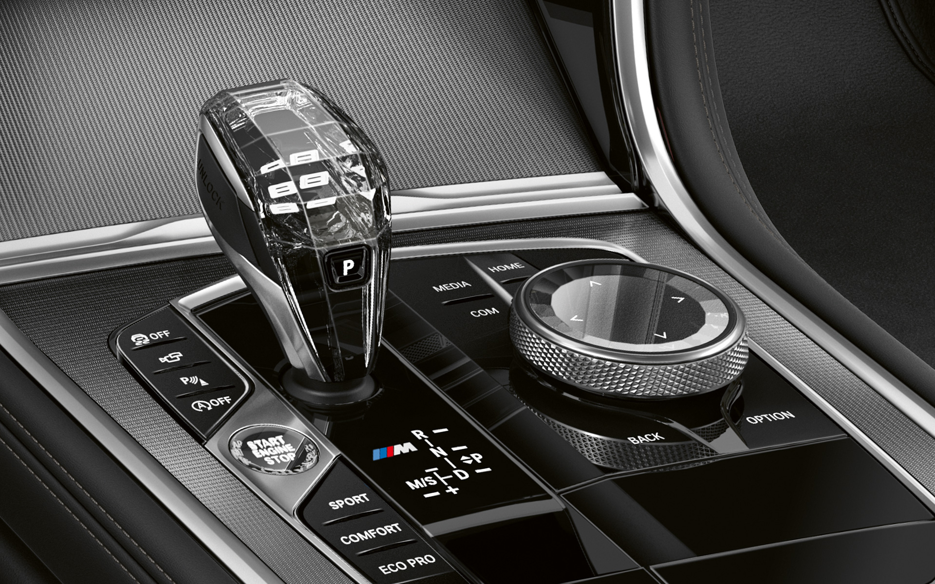 Pure Contrast cockpit BMW 8 Series Gran Coupé, Pure Contrast cockpit