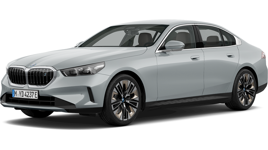 BMW i Series BMW i5 G60 BEV three-quarter side view BMW i Series BMW i5 G60 BEV three-quarter side view