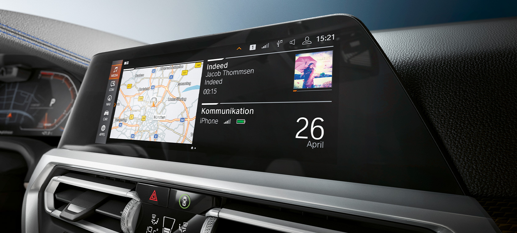 Driver assistance systems Connectivity BMW M340i xDrive Sedan G20