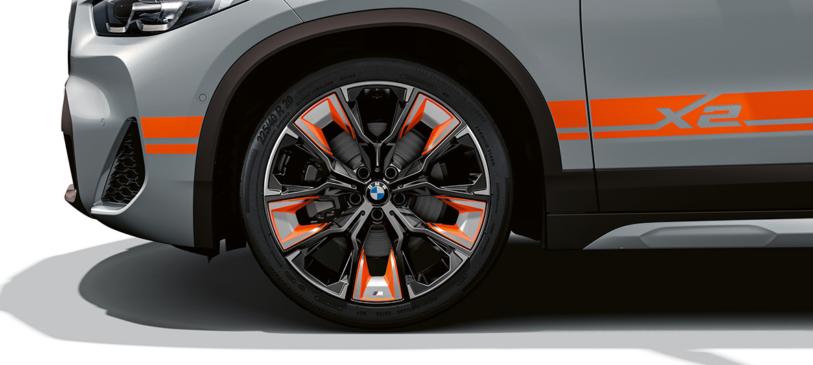 Light alloy wheels BMW X2 2020 F39 BMW X2 2020 F39 Brooklyn Grey blight alloy wheels
