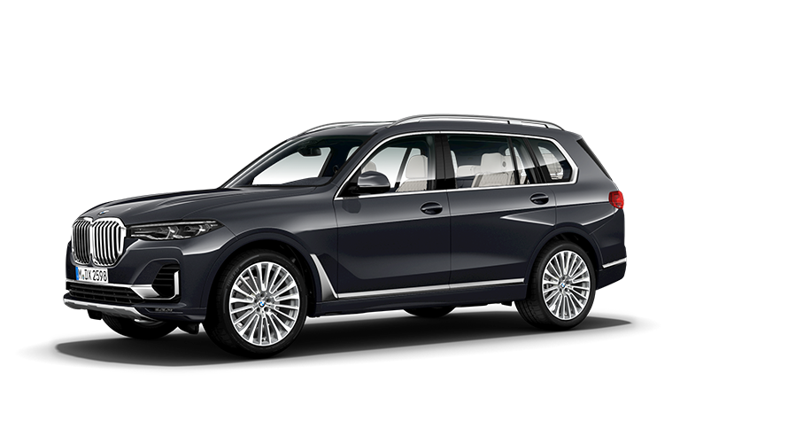 BMW X Series BMW X7 G07 three-quarter side view BMW X Series BMW X7 G07 three-quarter side view