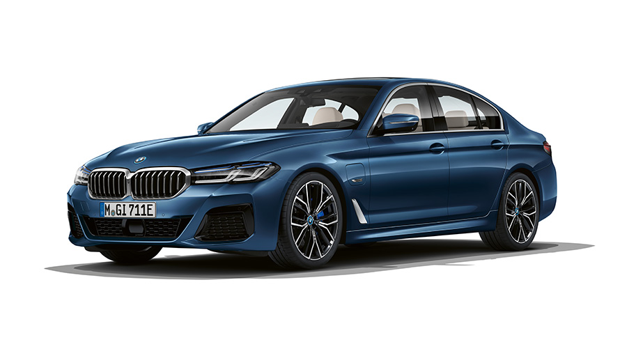 BMW 5 Series Sedan Plug-in Hybrid BMW 530e xDrive BMW 5 Series Sedan Plug-in Hybrid BMW 530e xDrive G30 three-quarter front view