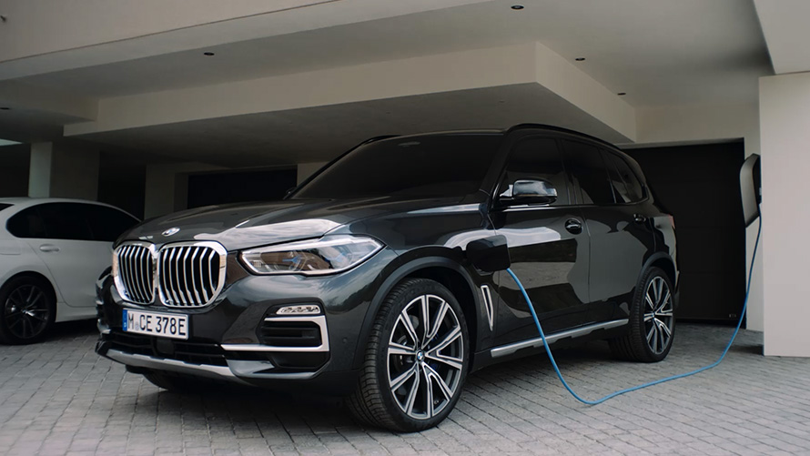 BMW Electromobility BMW X5 charging at home BMW Electromobility BMW X5 charging at home video