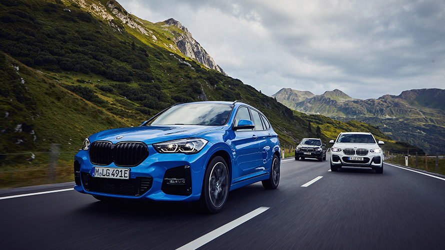 Remote Software Upgrade lane departure warning  Remote Software Upgrade BMW overtaking another BMW