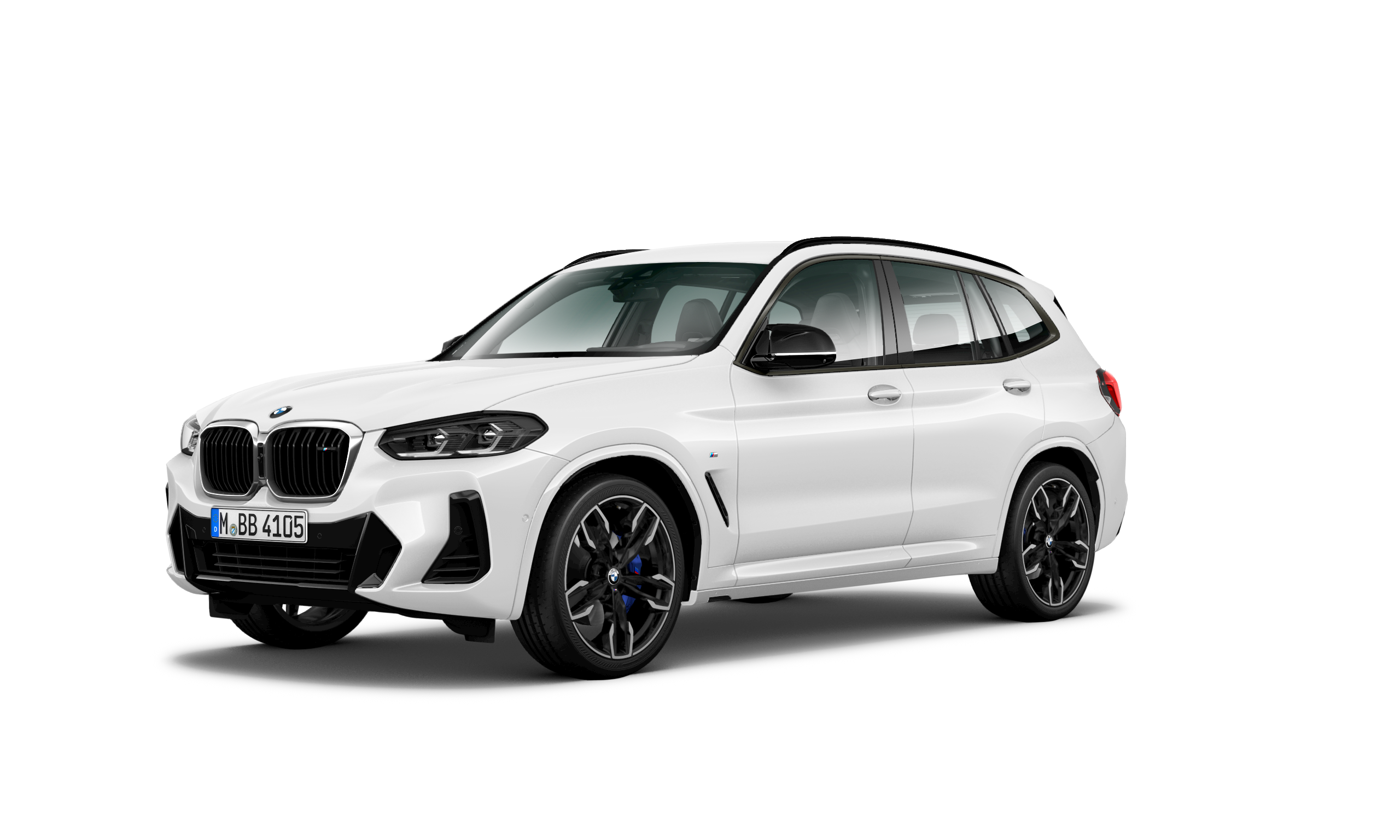 BMW X3 M40i side view BMW X3 M40i in Black Sapphire metallic, exterior, side view