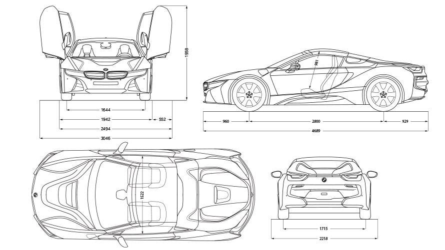 Bmw I8 Roadster Technical Data