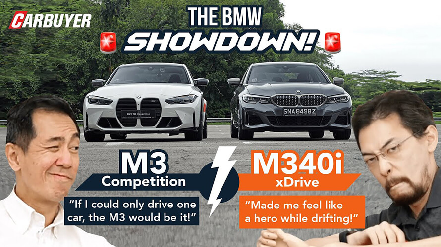 BMW M3 Competition & BMW M340i xDrive